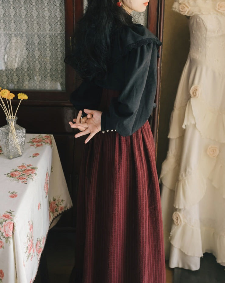 月華のジャンパースカートセット_A0359