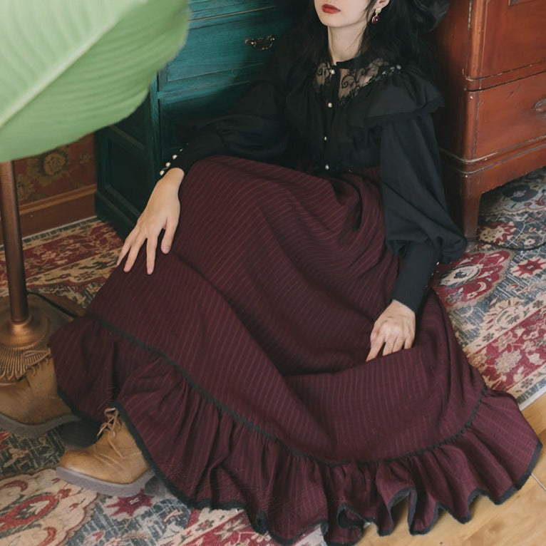 月華のジャンパースカートセット_A0359