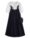 Horse chestnut jumper skirt set_A0297