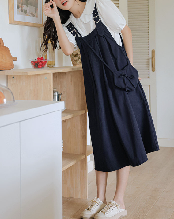 Horse chestnut jumper skirt set_A0297