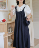 Horse chestnut jumper skirt set_A0297