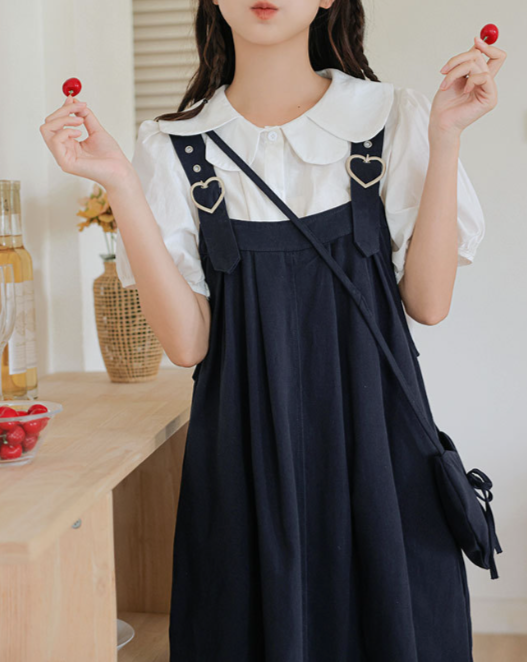 Horse chestnut jumper skirt set_A0297