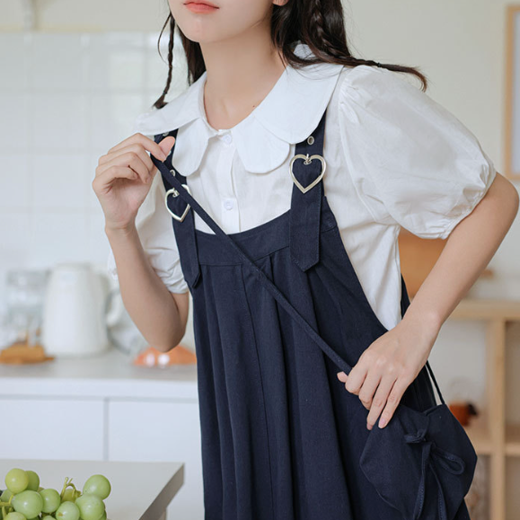 Horse chestnut jumper skirt set_A0297
