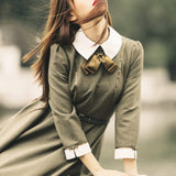 レノワールのリボンワンピース_A0375