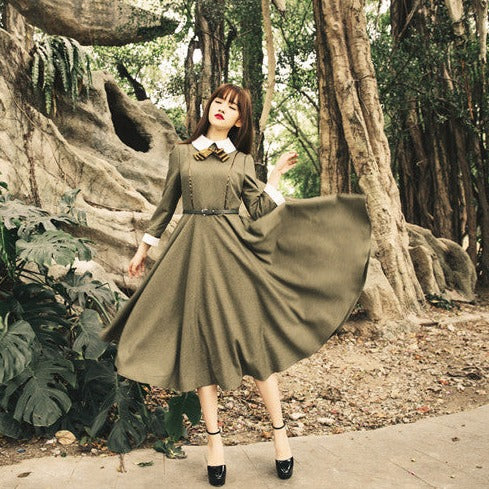 レノワールのリボンワンピース_A0375