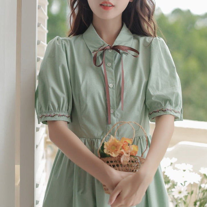 Sariyusu Ribbon Dress_A0305