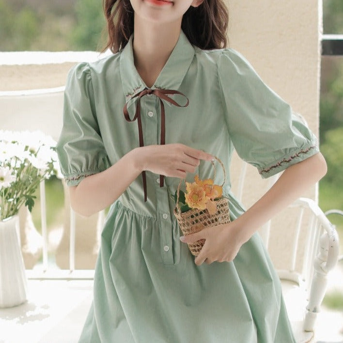 Sariyusu Ribbon Dress_A0305