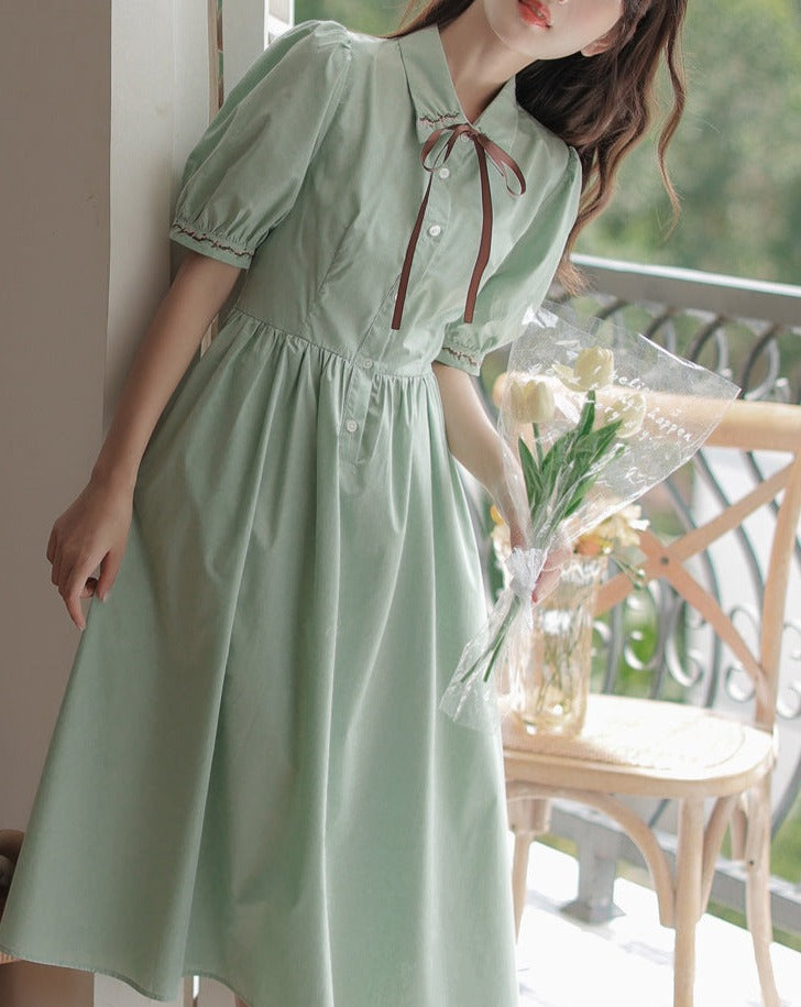 Sariyusu Ribbon Dress_A0305