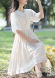 葉影の清麗ワンピース_A0485