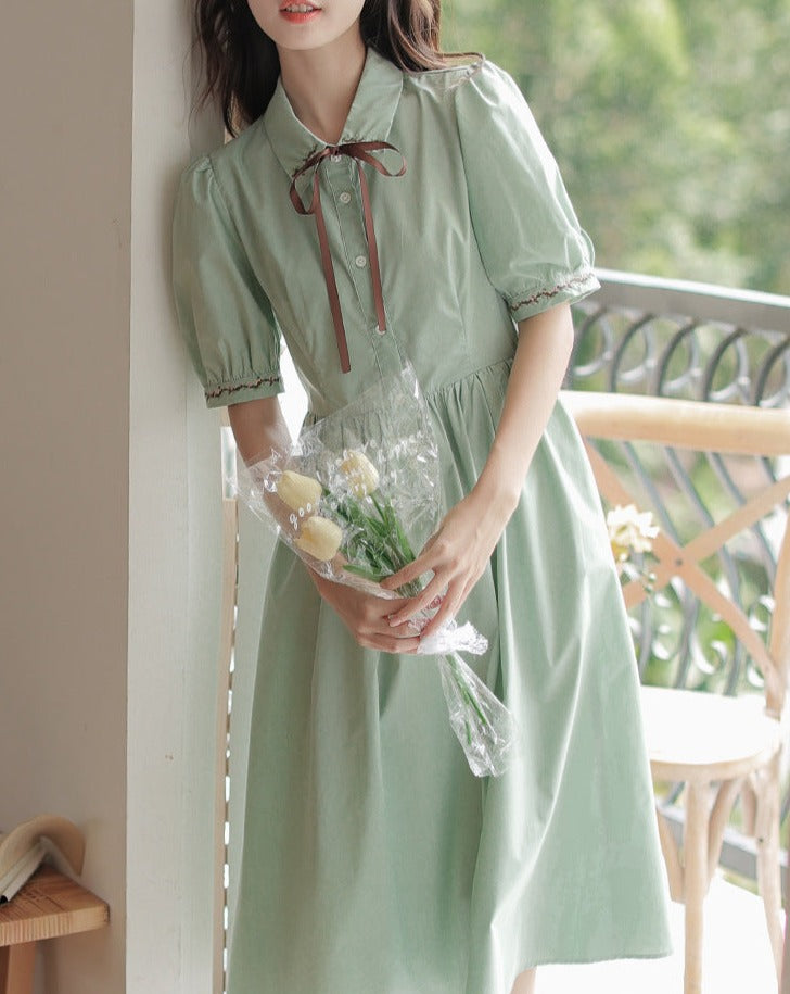 Sariyusu Ribbon Dress_A0305