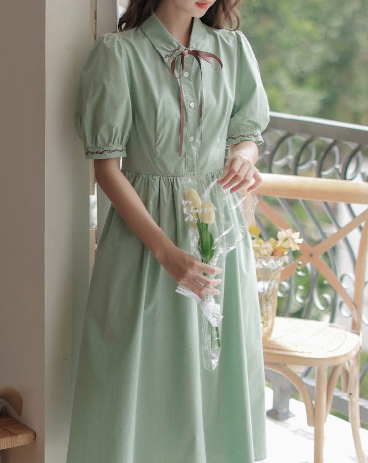 Sariyusu Ribbon Dress_A0305
