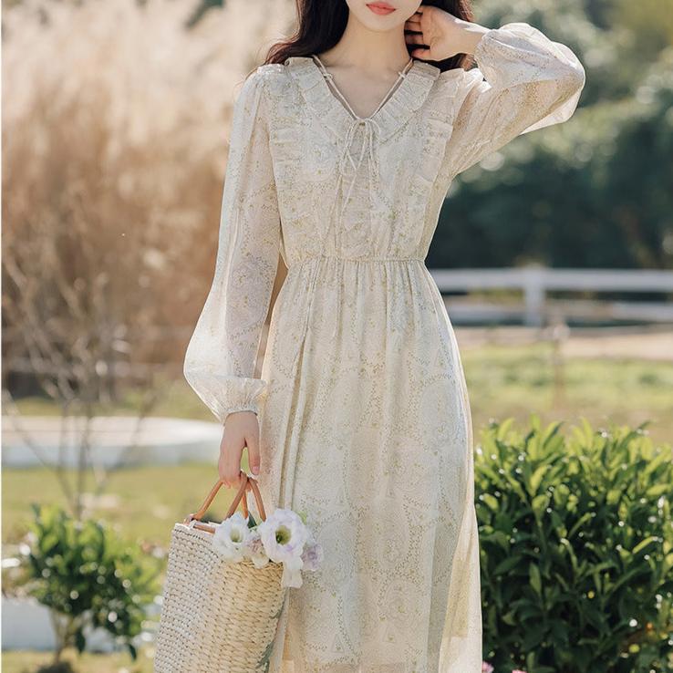 久遠のシフォンワンピース_A0405