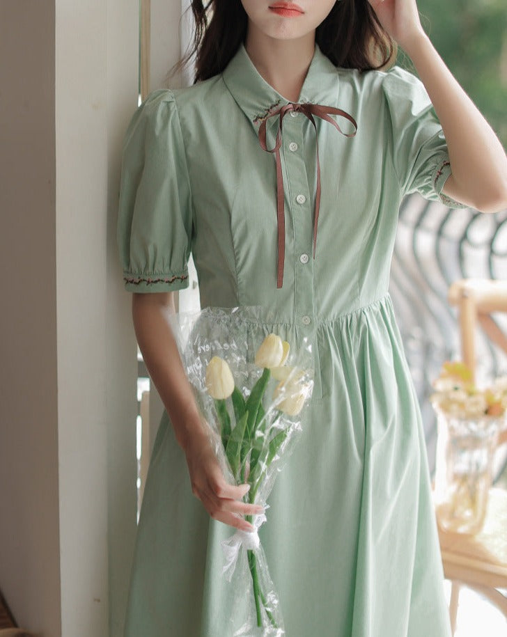 Sariyusu Ribbon Dress_A0305