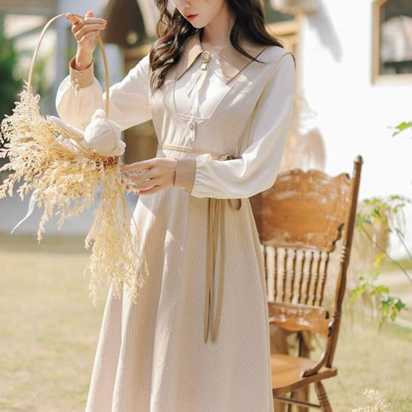 Western girl's jumper skirt set_A0161