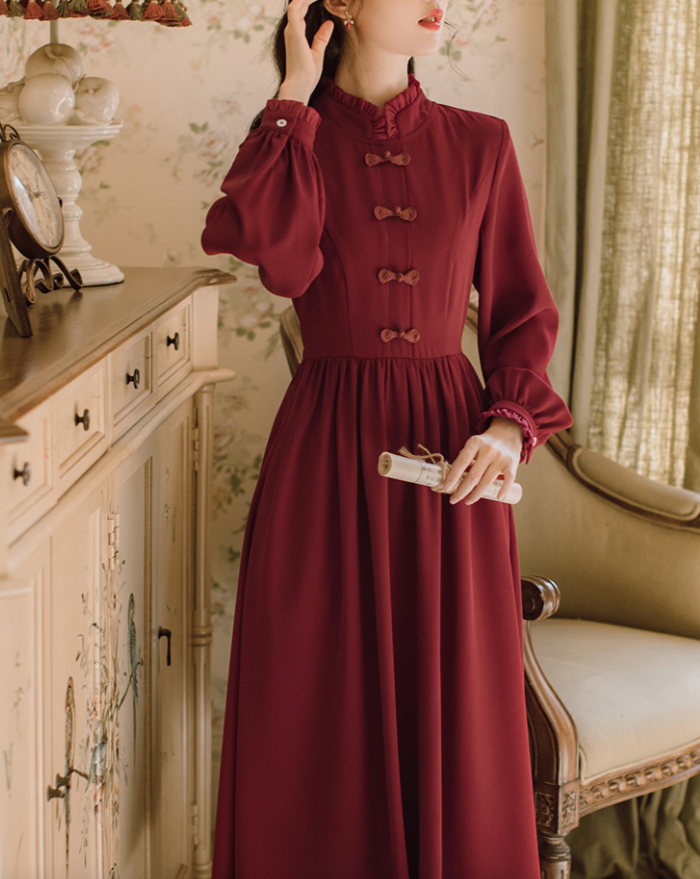 Rouge China Dress_A0214