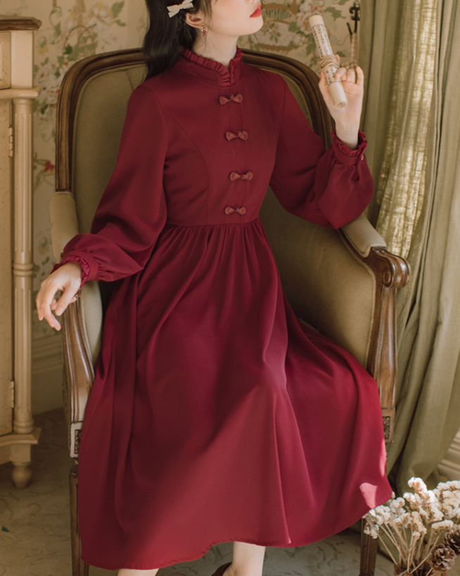 Rouge China Dress_A0214