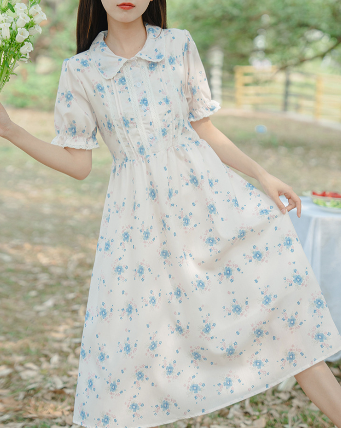 Gentian petal dress_A0283