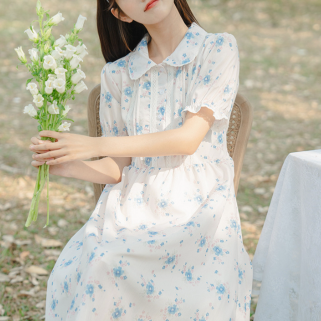 Gentian petal dress_A0283