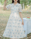 Gentian petal dress_A0283