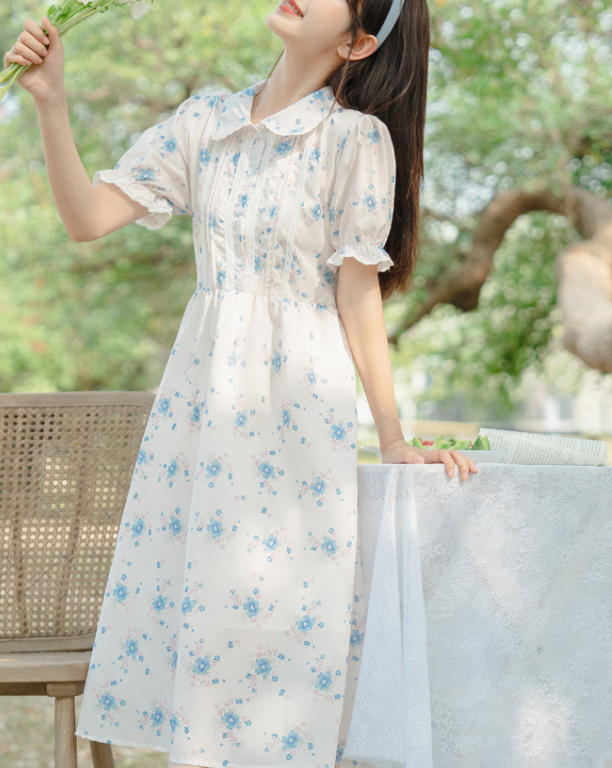 Gentian petal dress_A0283
