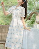 Gentian petal dress_A0283