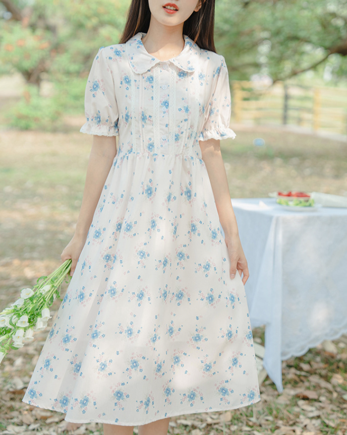 Gentian petal dress_A0283