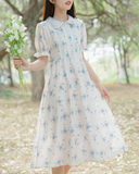 Gentian petal dress_A0283