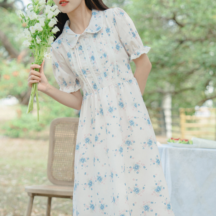 Gentian petal dress_A0283