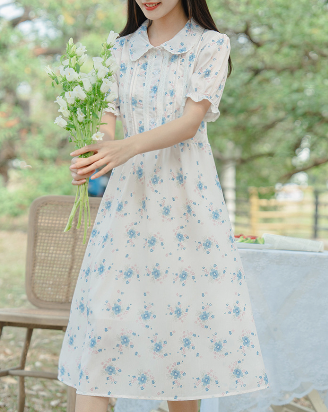 Gentian petal dress_A0283