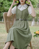 Black sesame jumper skirt_A0284