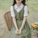 Black sesame jumper skirt_A0284