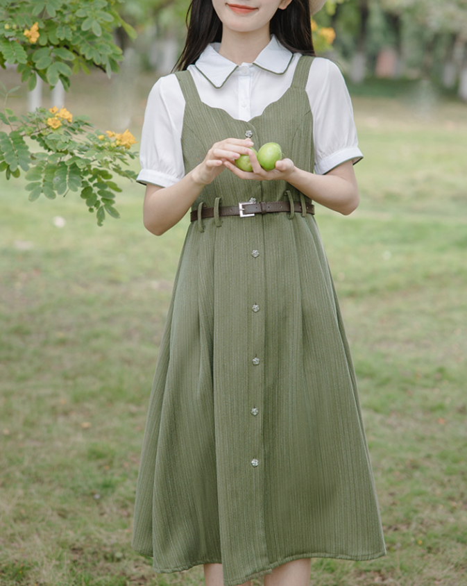 Black sesame jumper skirt_A0284
