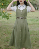 Black sesame jumper skirt_A0284
