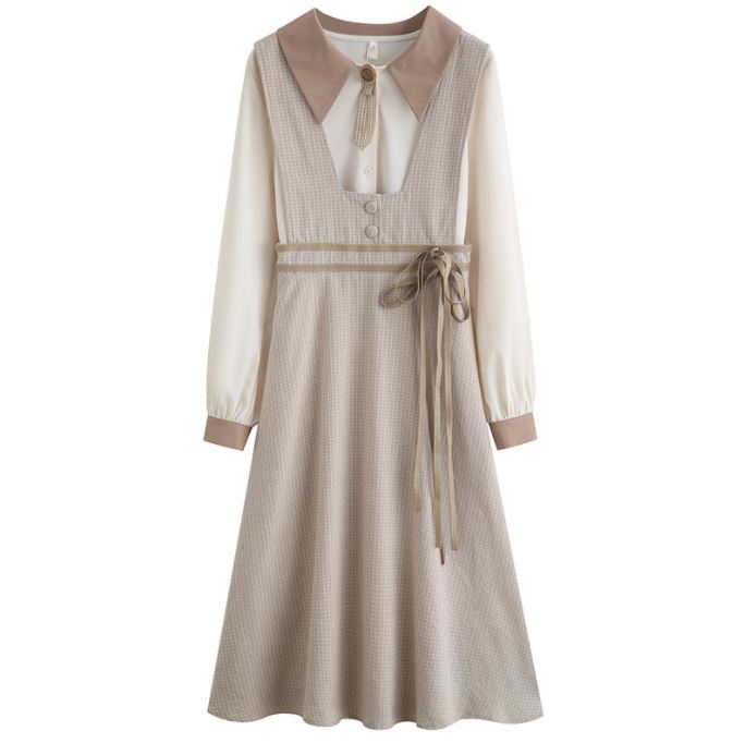 Western girl's jumper skirt set_A0161