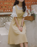 Light blue half jumper skirt set_A0167