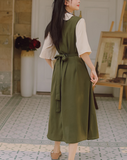 Princess walnut half dress_A0079