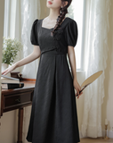 China dress with black fan_A0301