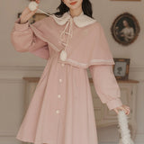 桃音のポンチョコート_A0511