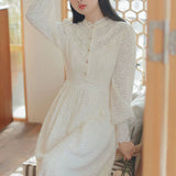 白詩のレースワンピース_A0516