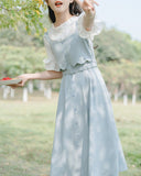 菊苣毛衣裙_A0293