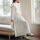 純白リュミエールのリボンワンピース_A0523