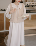 Winter Aoi Milk Dress Set_A0229