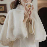 Snow Princess Poncho Dress Set_A0238