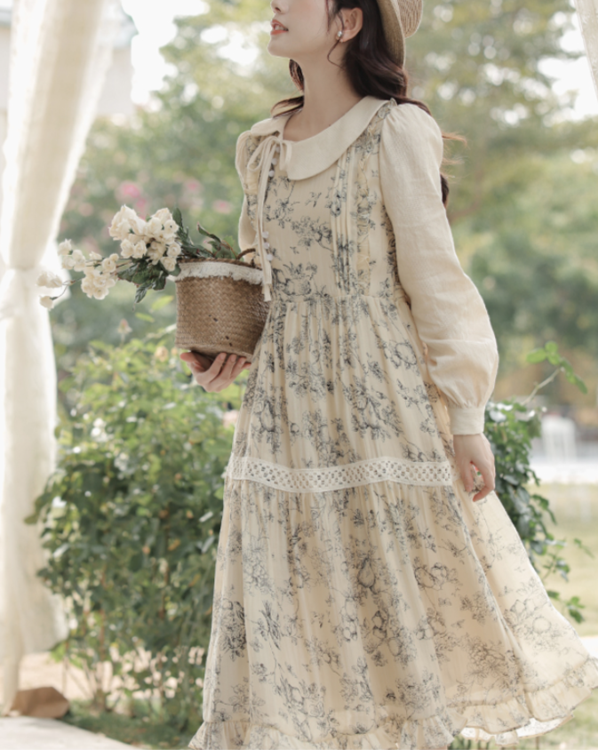 Yuika Ribbon Dress_A0262