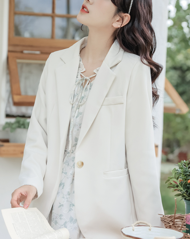 White day tailored jacket_A0273