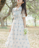 Gentian petal dress_A0283